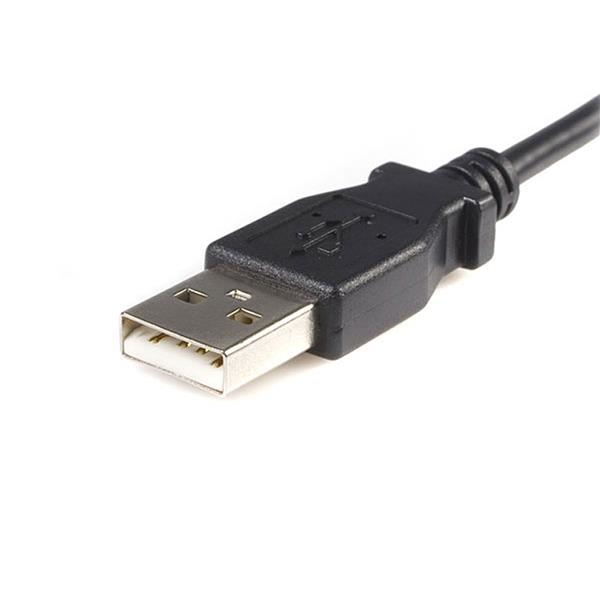 StarTech.com 2m Micro USB Cable A to Micro B Micro USB Cable - Cabo USB - USB (M) para Micro USB Tipo B (M) - USB 2.0 - 2 m - preto - Image 3