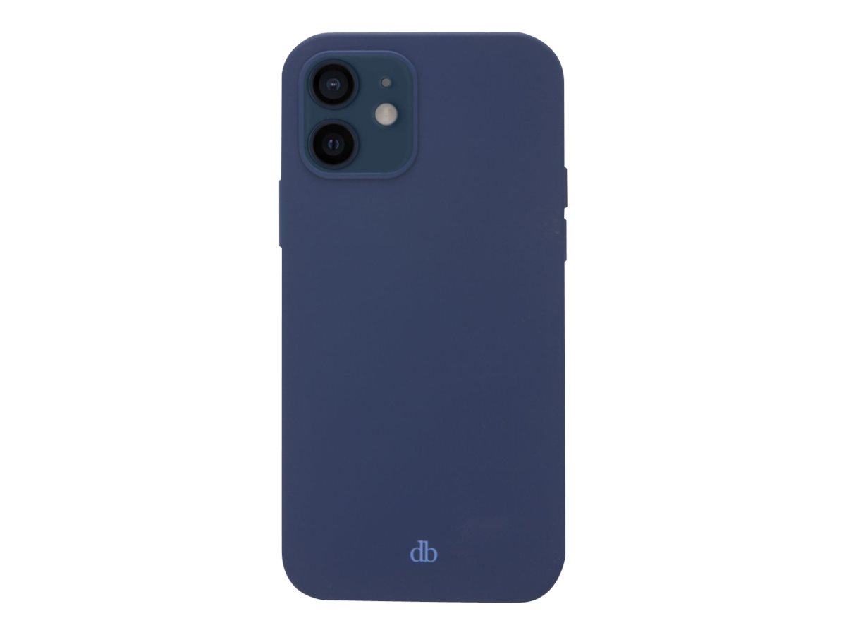 dbramante1928 Monaco - Tampa posterior para telemóvel - encaixe - compatibilidade MagSafe - 100% plástico reciclado - azul oceano - para Apple iPhone 12, 12 Pro