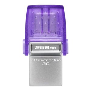 Kingston DataTraveler microDuo 3C - drive flash USB - 256 GB
