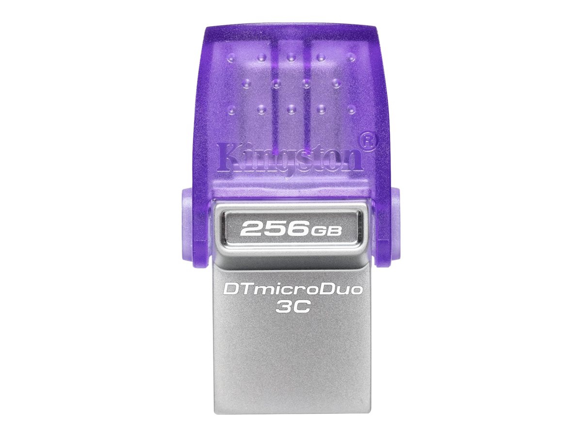 Kingston DataTraveler microDuo 3C - drive flash USB - 256 GB