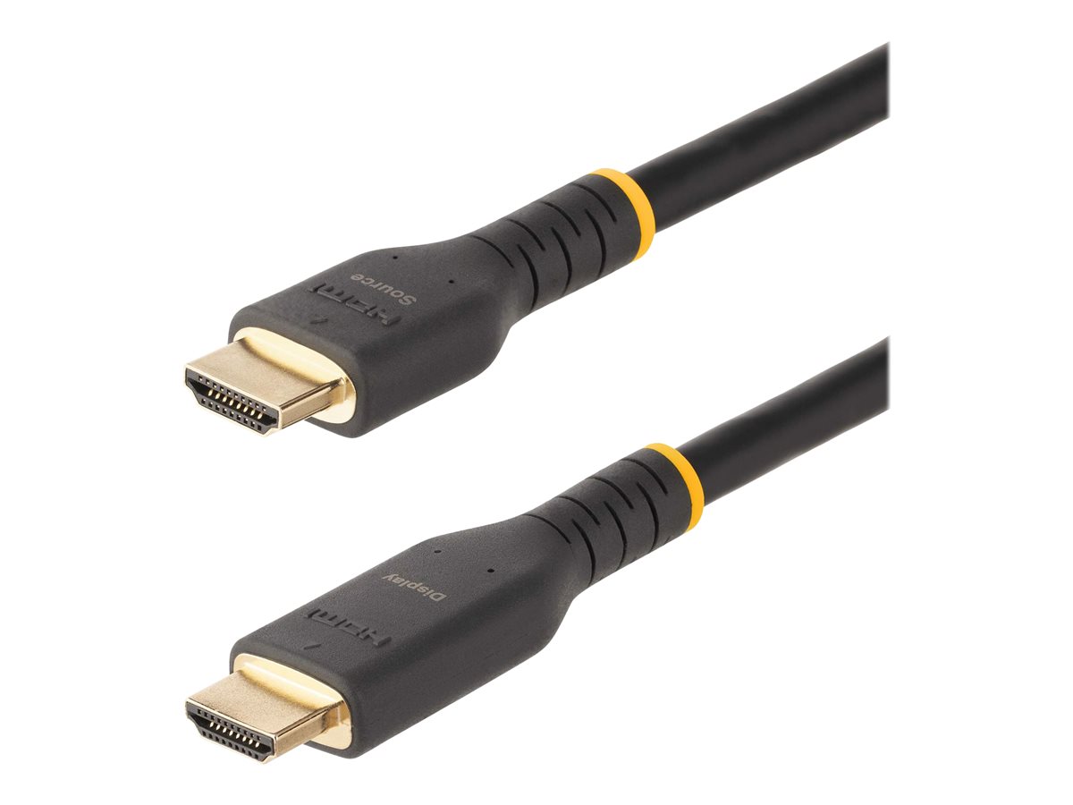 StarTech.com 30ft (10m) Active HDMI Cable w/ Ethernet - HDMI 2.0 4K 60Hz UHD - Rugged HDMI Cord w/ Aramid Fiber - Durable High Speed HDMI Cable - Heavy-Duty HDMI 2.0 Cable - cabo HDMI com Ethernet - 10 m