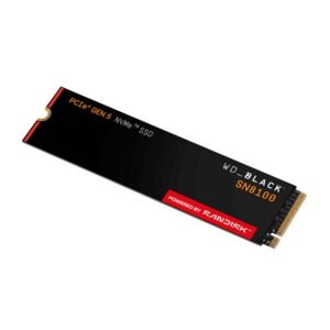 WD Black SN8100 - SSD - 8 TB - interna - M.2 2280 - PCI Express 5.0 x4 (NVMe) - TCG Opal Encryption 2.02
