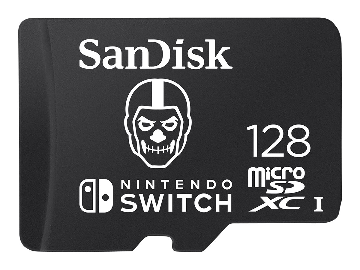 SanDisk Nintendo Switch - Fortnite Edition cartão de memória flash - 128 GB - UHS-I U3 - microSDXC UHS-I