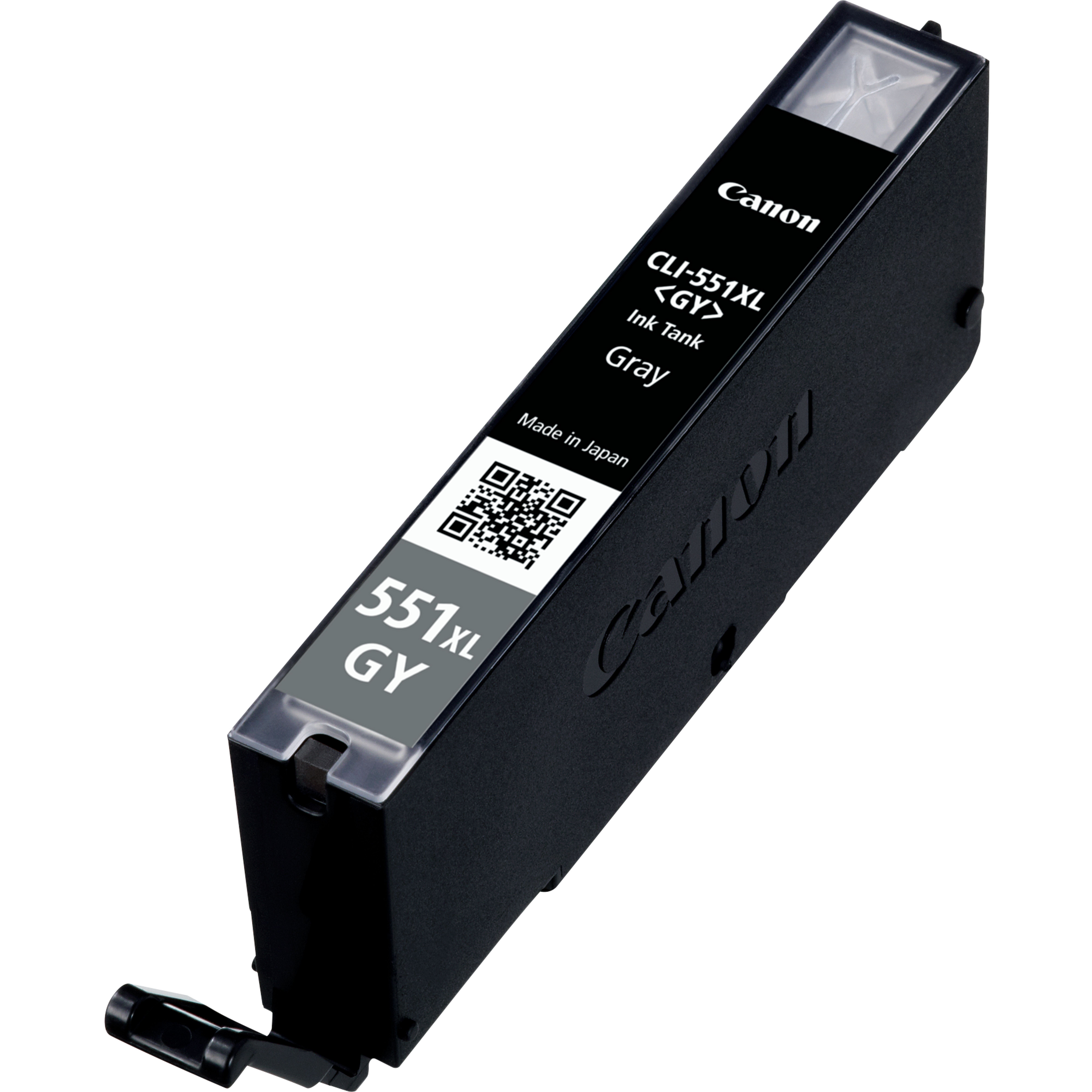 Canon CLI-551GY XL - Alto Rendimento - cinza - original - tanque de tinta - para PIXMA iP8750, iX6850, MG5655, MG6350, MG6450, MG7150, MG7550