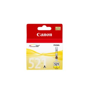 Canon CLI-521Y - 9 ml - amarelo - original - tanque de tinta - para PIXMA iP3600, iP4700, MP540, MP550, MP560, MP620, MP630, MP640, MP980, MP990, MX860, MX870