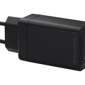 dbramante1928 re-charge - Adaptador de alimentação - 65 Watt - 3 conectores de saída (2 x USB-C, USB) - preto