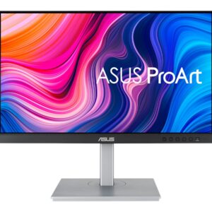 ASUS ProArt PA247CV - Monitor LED - 24" (24" visível) - 1920 x 1080 Full HD (1080p) @ 75 Hz - IPS - 300 cd/m² - 1000:1 - 5 ms - HDMI, 2xDisplayPort, USB-C - altifalantes - preto