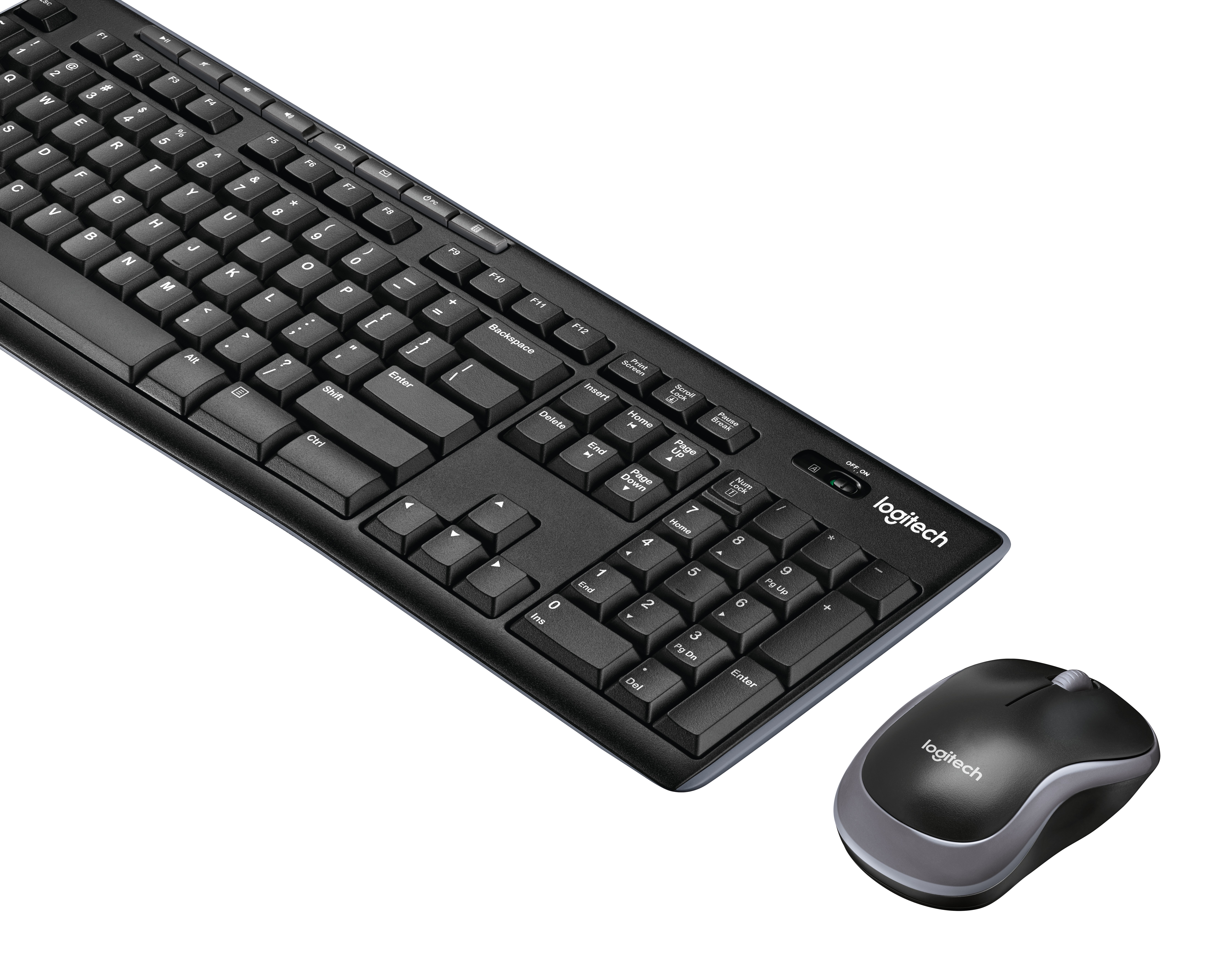 Logitech MK270 Wireless Combo - Conjunto de teclado e rato - sem fios - 2.4 GHz - Alemão - Image 3