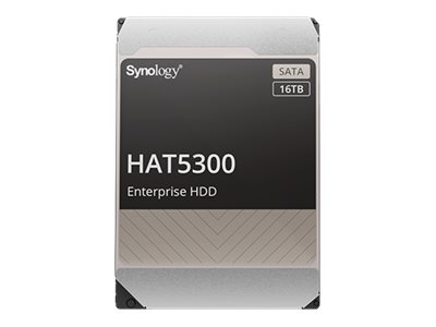 Synology HAT5300 - Disco rígido - 16 TB - interna - 3.5" - SATA 6Gb/s - 7200 rpm - buffer: 512 MB