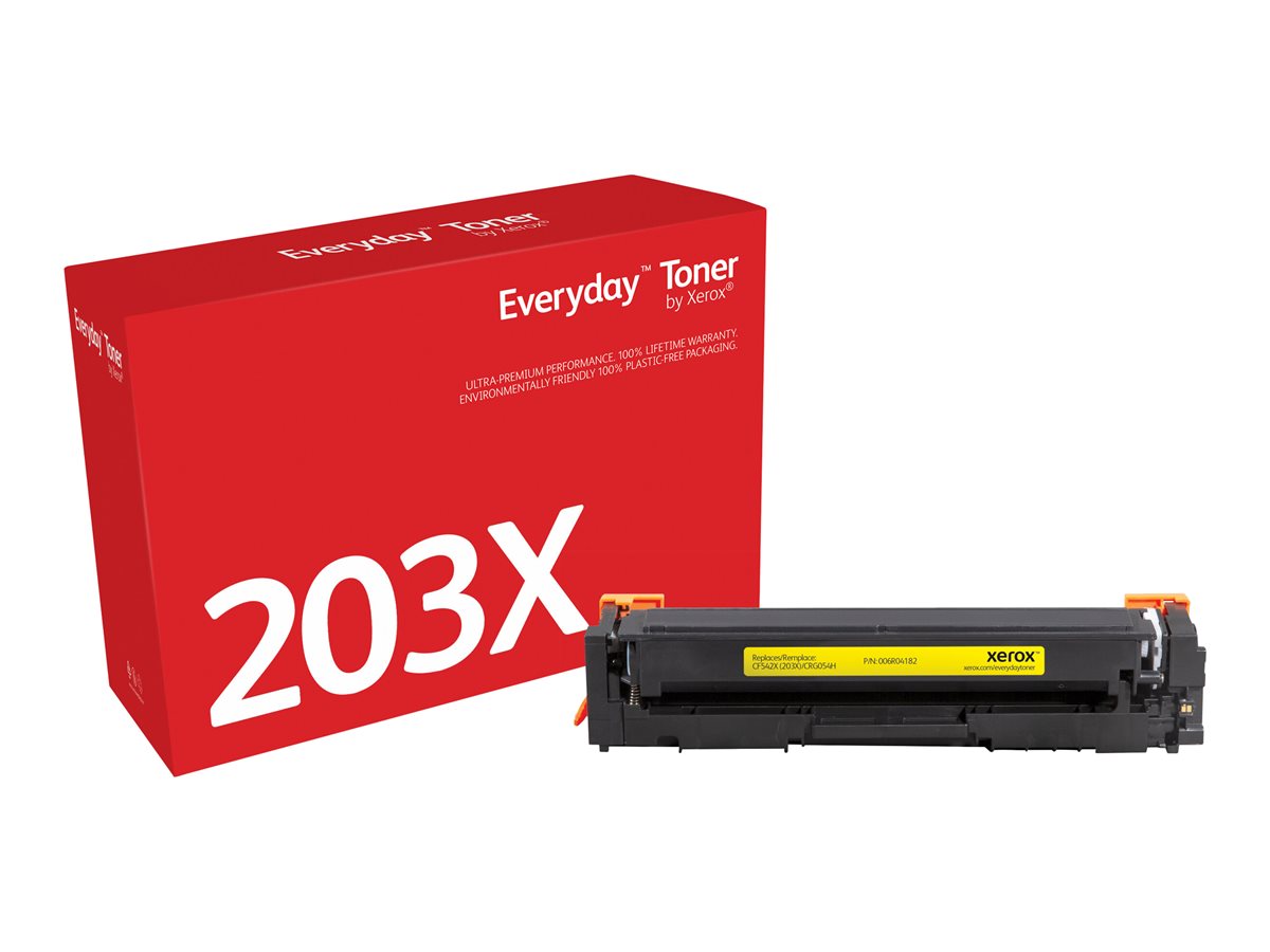 Everyday Yellow Toner compatible with HP 203X (CF542X), High Capacity - Image 2
