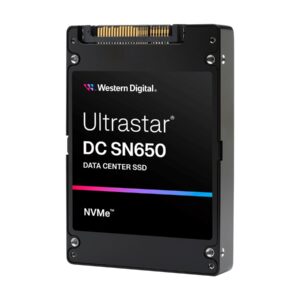 WD Ultrastar DC SN650 WUS5EA176ESP5E3 - SSD - 7.68 TB - interna - 2.5" - U.3 PCIe 4.0 (NVMe)