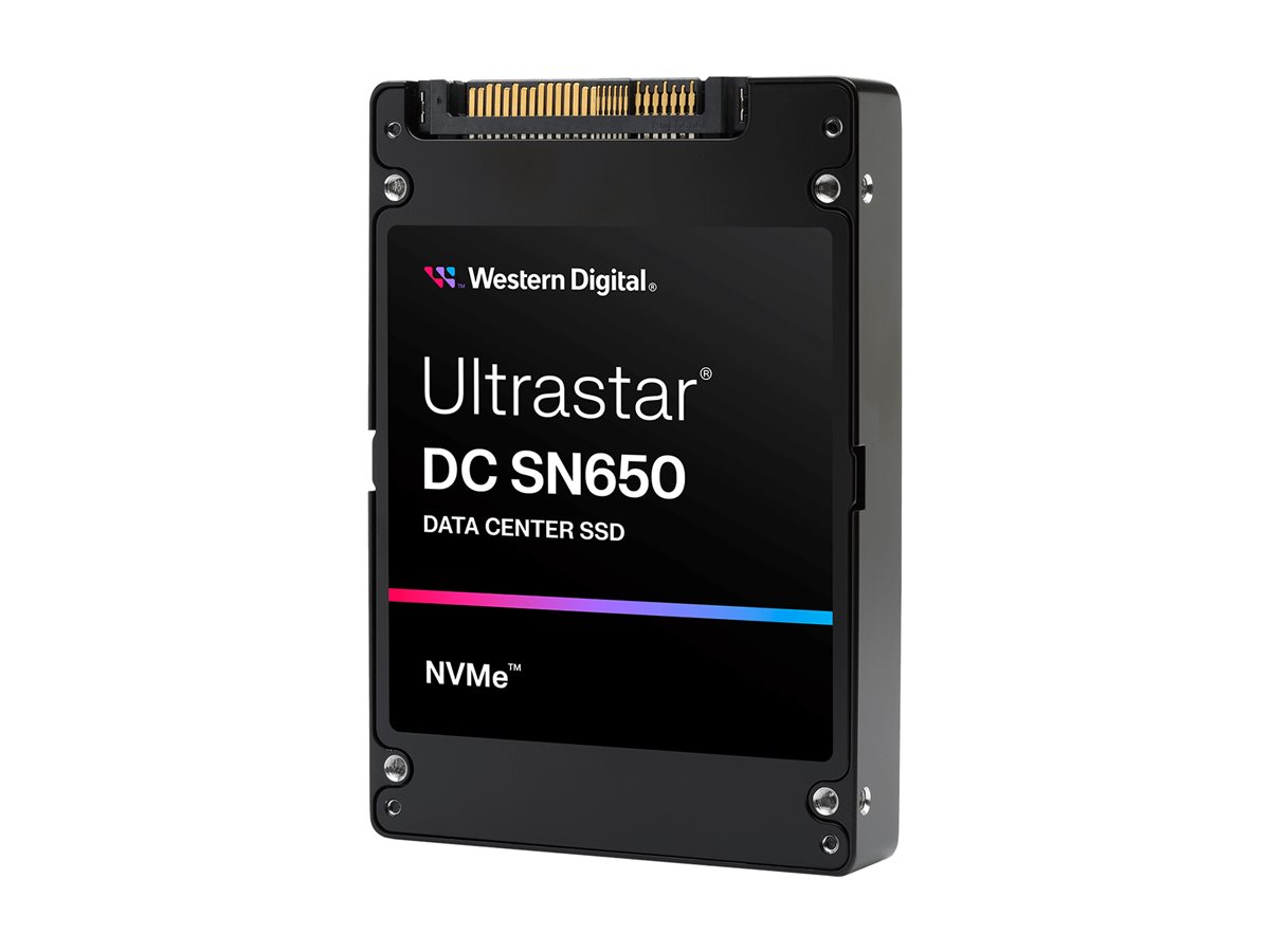 WD Ultrastar DC SN650 WUS5EA176ESP5E3 - SSD - 7.68 TB - interna - 2.5" - U.3 PCIe 4.0 (NVMe)