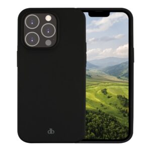 dbramante1928 Costa Rica - Tampa posterior para telemóvel - silicone - preto noite - para Apple iPhone 14 Pro