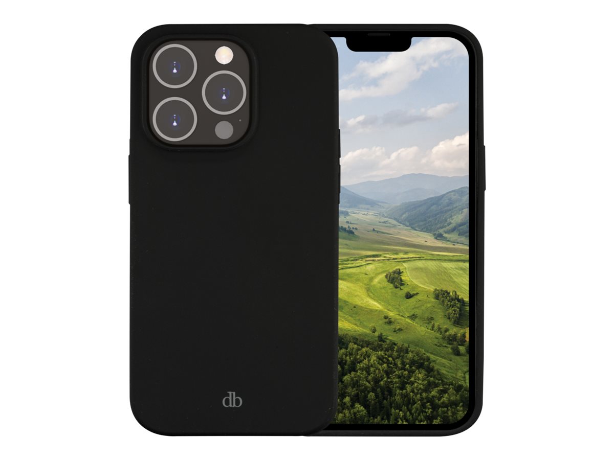 dbramante1928 Costa Rica - Tampa posterior para telemóvel - silicone - preto noite - para Apple iPhone 14 Pro