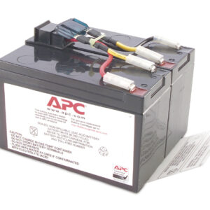 APC Replacement Battery Cartridge #48 - Bateria UPS - 1 bateria x - ácido de chumbo - para P/N: SMT750, SMT750C, SMT750CUS, SMT750I, SMT750TW, SMT750US, SUA750ICH-45, SUA750-TW