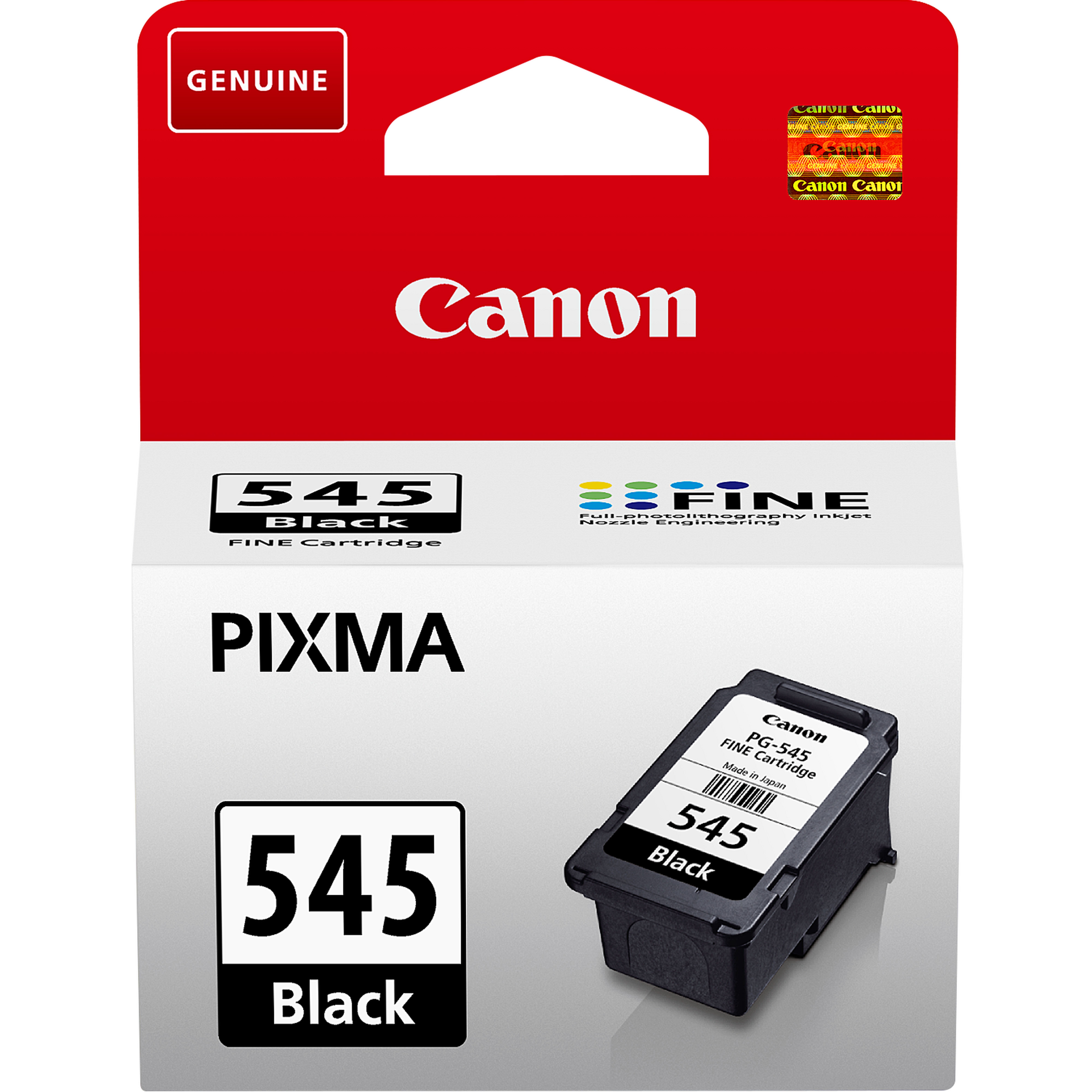 Canon PG-545 - 8 ml - preto - original - tinteiro - para PIXMA TR4551, TR4650, TR4651, TS3350, TS3351, TS3352, TS3355, TS3450, TS3451, TS3452