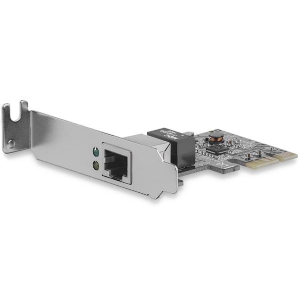 StarTech.com 1 Port PCIe Network Card - Low Profile - RJ45 Port - Realtek RTL8111H Chipset - Ethernet Network Card - NIC Server Adapter Network Card (ST1000SPEX2L) - Adaptador de rede - PCI Express x1 baixo perfil - Gigabit Ethernet x 1