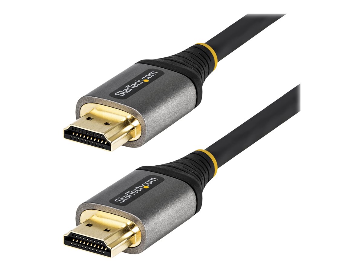 StarTech.com 6ft (2m) HDMI 2.1 Cable, Certified Ultra High Speed HDMI Cable 48Gbps, 8K 60Hz/4K 120Hz HDR10+ eARC, Ultra HD 8K HDMI Cable / Cord w/TPE Jacket, For UHD Monitor/TV/Display - Dolby Vision/Atmos, DTS-HD (HDMM21V2M) - Ultra High Speed - cab - Image 2
