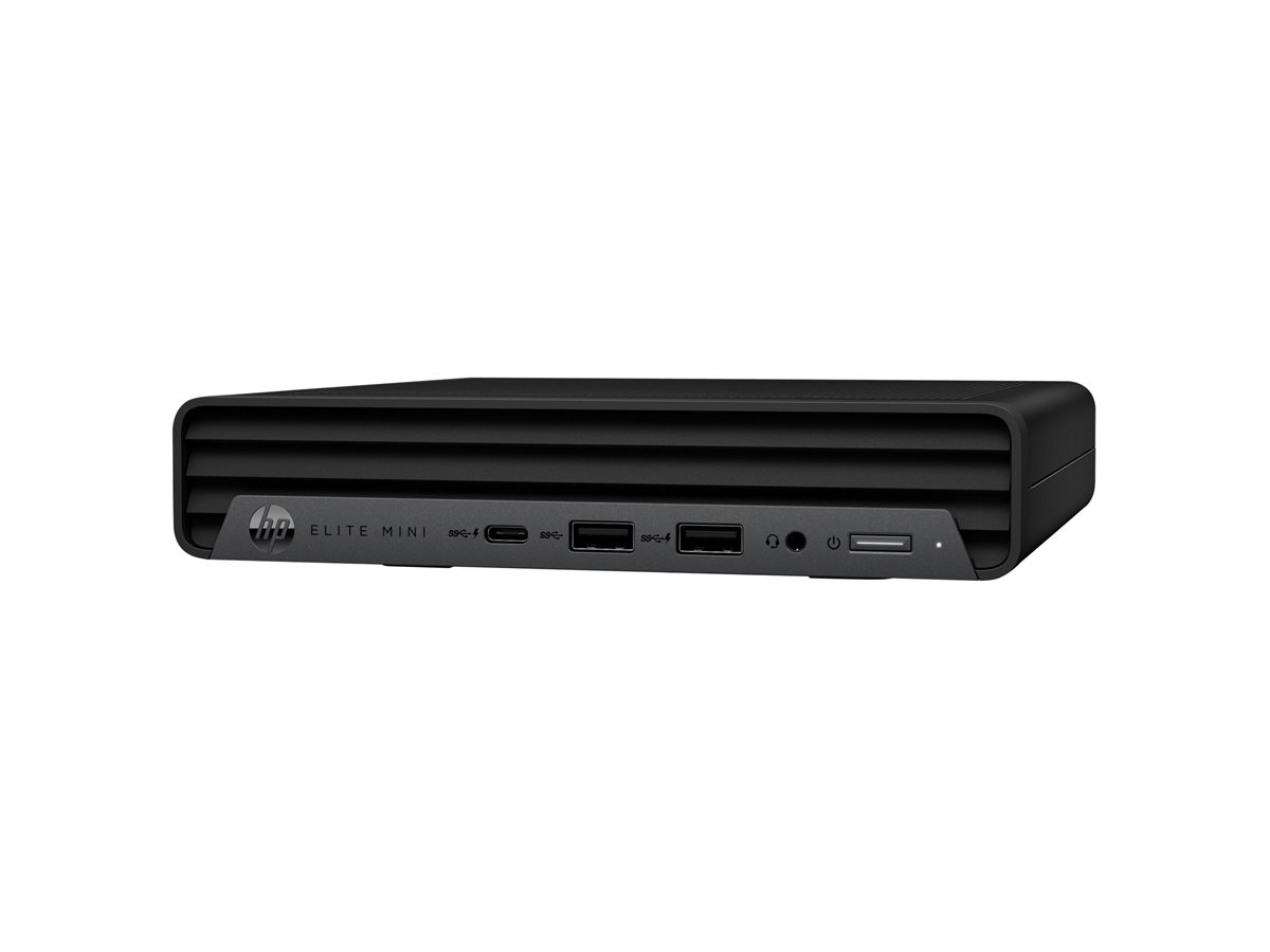 HP Mini Conference G9 - Minicomputador de mesa Core i7 12700T / até 4.7 GHz - vPro - RAM 16 GB - SSD 256 GB - NVMe, TLC - UHD Graphics 770 - Gigabit Ethernet, Bluetooth 5.2, IEEE 802.11ax (Wi-Fi 6E) - Win 10 IoT Enterprise - monitor: nenhum - com Mic