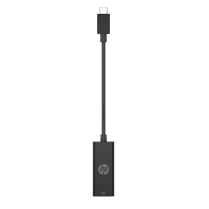 HP USB-C to RJ45 Adapter G2 - Adaptador de rede - USB-C - Gigabit Ethernet x 1 - para Victus by HP Laptop 15, 16, Fortis 11 G9, Laptop 14, 15, 17, Pavilion x360 Laptop