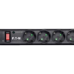 Eaton Protection Strip PS4D - Protector contra picos de corrente - AC 220-250 V - 2500 Watt - conectores de saída: 4 - preto