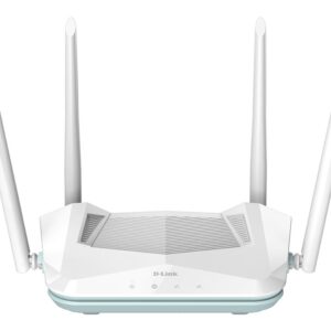D-Link EAGLE PRO AI R15 - Roteador sem fio switch de 3 portas - 1GbE - Wi-Fi 6 - Dual Band