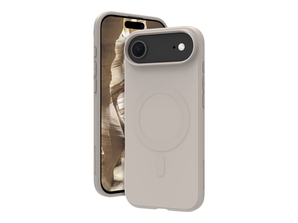 dbramante1928 Greenland Pro - Tampa posterior para telemóvel - compatibilidade MagSafe - plástico - arenito - para Apple iPhone Air