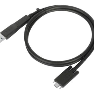 Targus - Kit de cabo USB - parafusos manuais - preto - para Targus Universal, Universal DV4K, USB-C Universal QUAD 4K, USB-C Universal QUAD HD