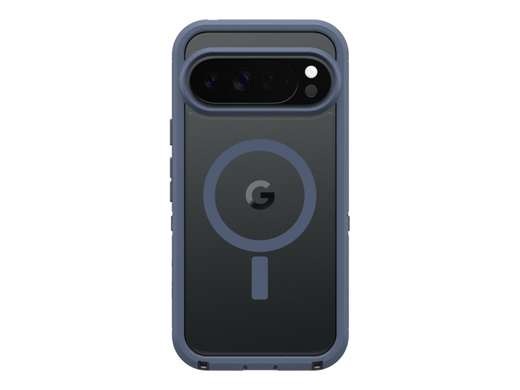 OtterBox Defender Series Pro XT - Tampa posterior para telemóvel - resistente - com Pixelsnap - camada de policarbonato, elastómero termoplástico (TPE) - calças de ganga azul bebé - para Google Pixel 10 Pro XL