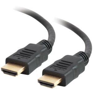 C2G 8ft 4K HDMI Cable with Ethernet - High Speed HDMI Cable -M/M - Cabo HDMI com Ethernet - HDMI macho para HDMI macho - 2.44 m - blindado - preto
