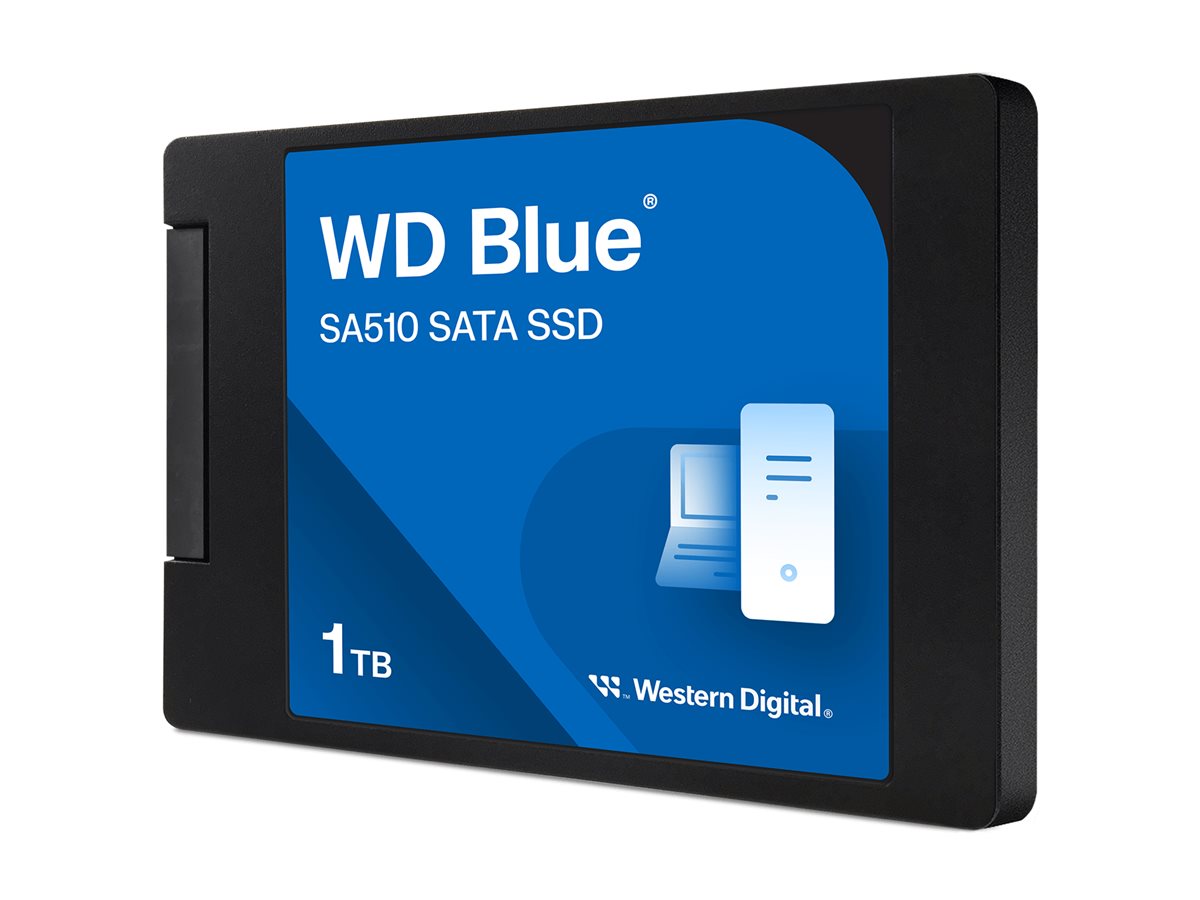 WD Blue SA510 WDS100T3B0A-00AXR0 - SSD - 1 TB - interna - 2.5" - SATA 6Gb/s