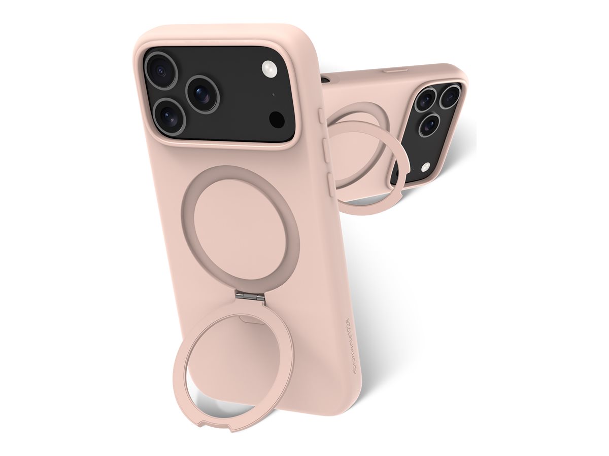 dbramante1928 Roskilde - Tampa posterior para telemóvel - chute - compatibilidade MagSafe - ICON - areia rosa - para Apple iPhone 17 Pro Max