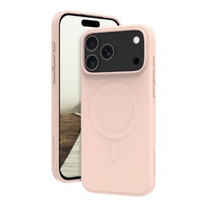 dbramante1928 Greenland Pro - Tampa posterior para telemóvel - compatibilidade MagSafe - plástico - areia rosa - para Apple iPhone 17 Pro Max