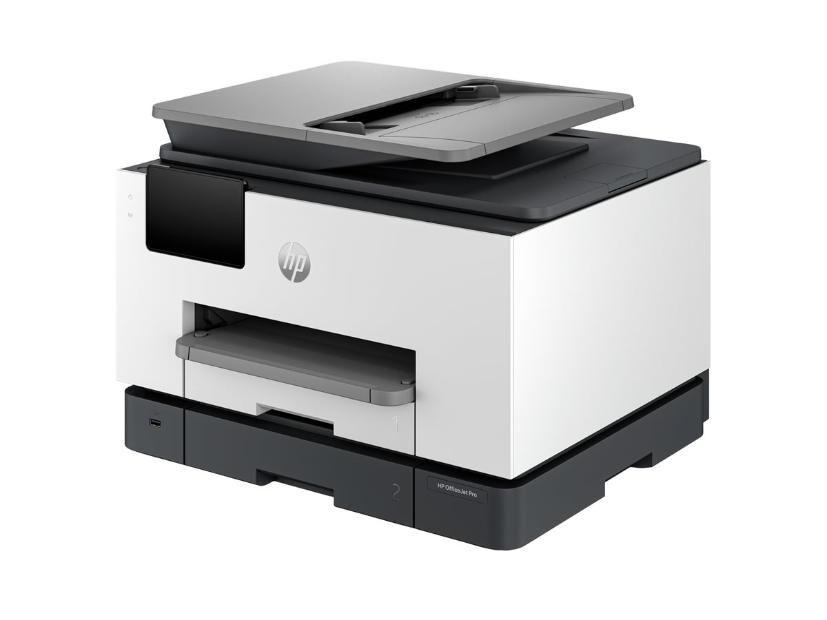 HP Officejet Pro 9130b All-in-One - Impressora multi-funções - a cores - jacto de tinta - Legal (216 x 356 mm) (original) - A4/Legal (media) - até 23 ppm (cópia) - até 25 ppm (impressão) - 250 folhas - 33.6 Kbps - USB 2.0, LAN, host USB, Wi-Fi(ac)