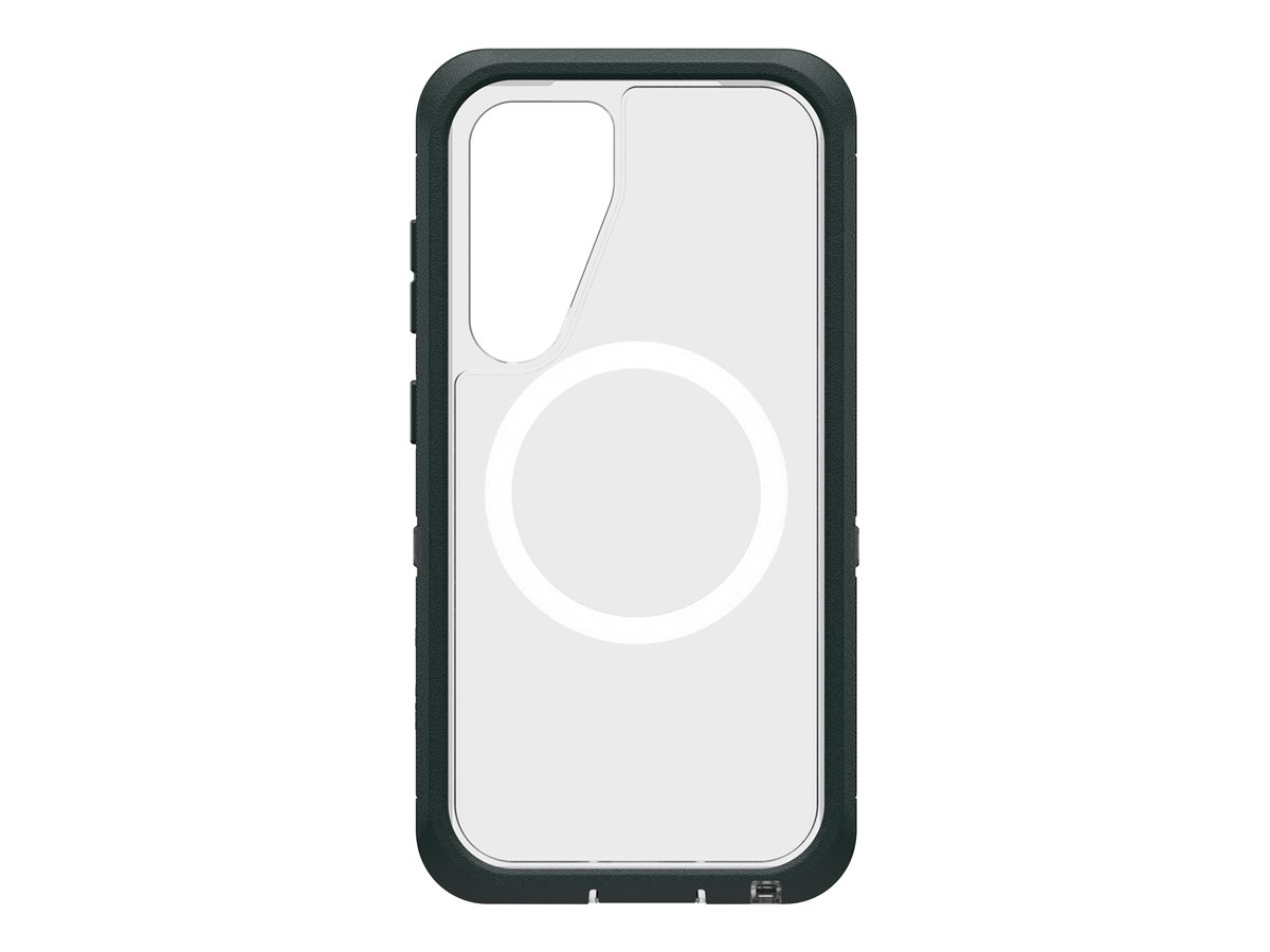 OtterBox Defender XT Clear Magnets Samsung Galaxy S25 Jubilee - green
