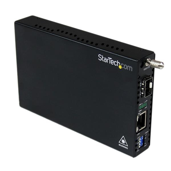 StarTech.com Conversor de médio por fibra Gigabit Ethernet com ranhura Open SFP - Conversor de media de fibra - 1GbE - 1000Base-SX, 100Base-LX, 1000Base-T - RJ-45 / SFP (mini-GBIC) - para P/N: GLCSXMMRGDST, J4858C10PKST, J4858CST, SVA12M2NEUA, SVA12M