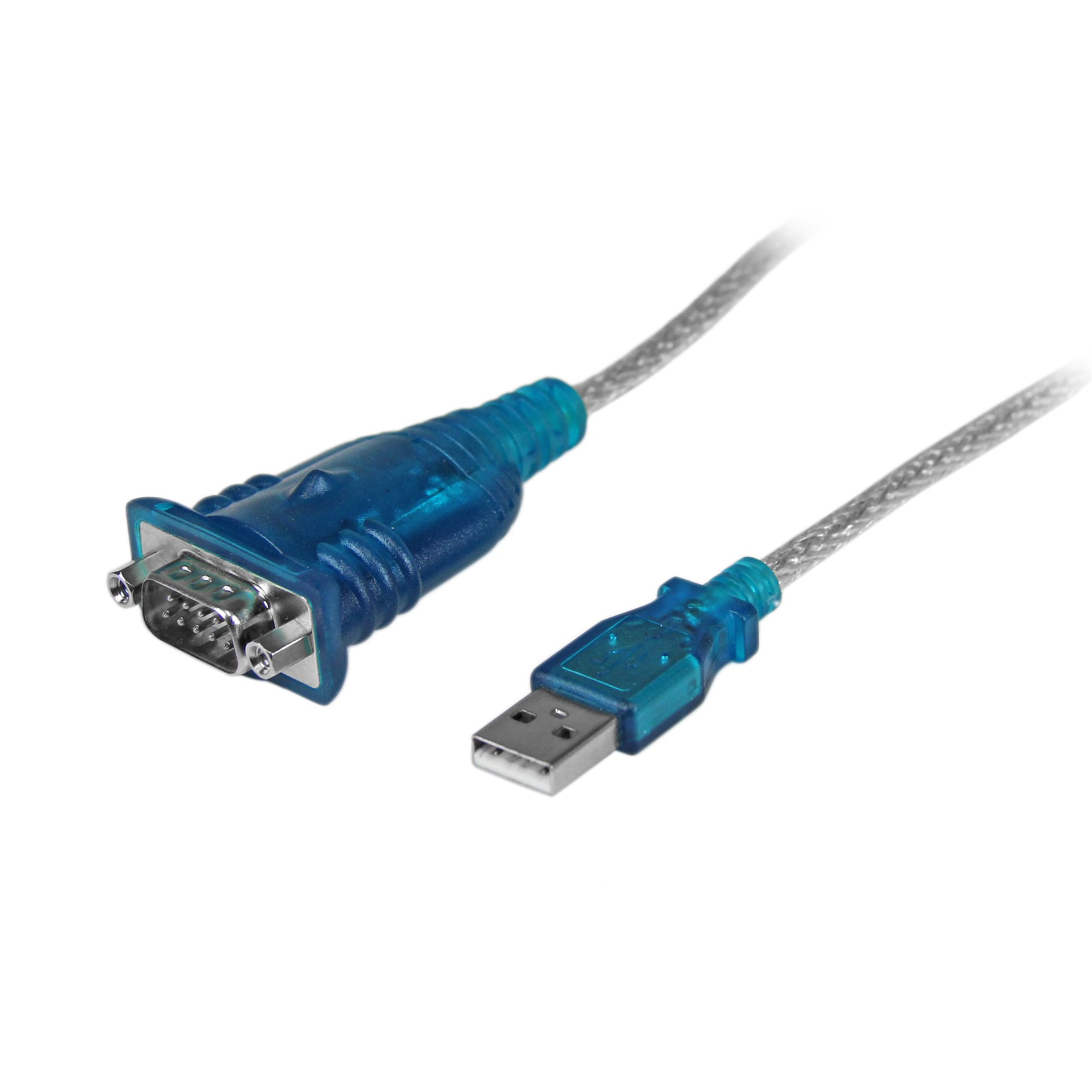 StarTech.com 1 Port USB to Serial RS232 Adapter - Prolific PL-2303 - USB to DB9 Serial Adapter Cable - RS232 Serial Converter (ICUSB232V2) - Adaptador serial - USB 2.0 - RS-232