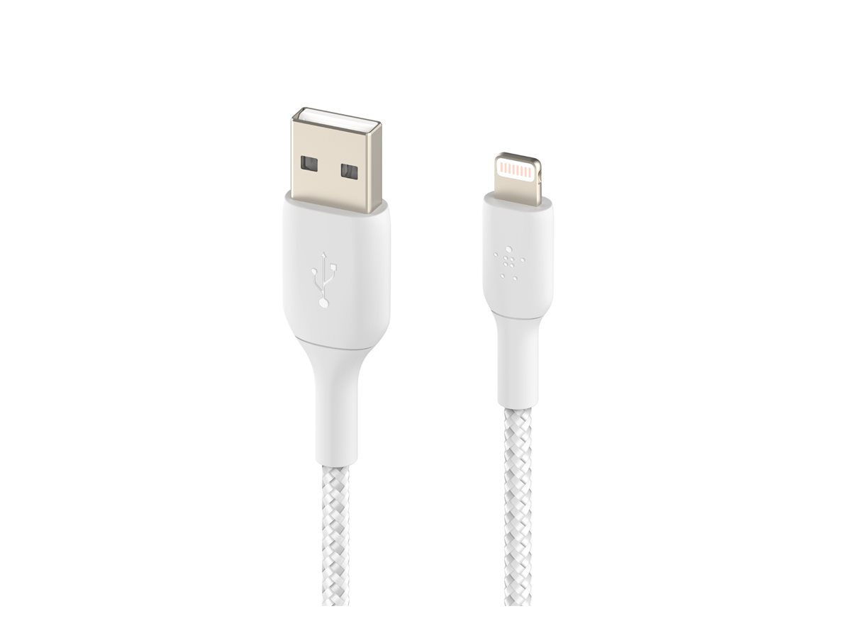 Belkin BoostCharge - Cabo Lightning - Lightning macho para USB macho - 1 m - branco - Image 2