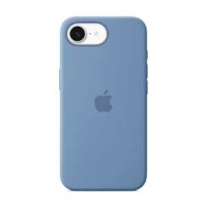 Apple - Tampa posterior para telemóvel - silicone - azul invernal - para iPhone 16e