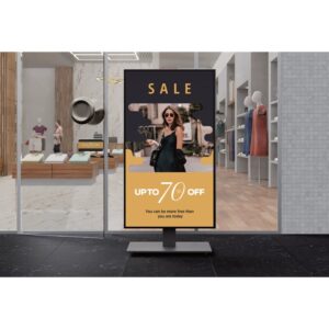 Sony Bravia Professional Displays FW-55BZ35L - 55" Classe Diagonal BZ35L Series ecrã LCD com luz de fundo LED - sinalização digital - Android TV - 4K UHD (2160p) 3840 x 2160 - HDR - Direct LED