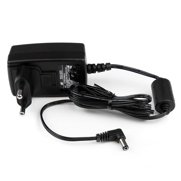 StarTech.com Spare 5V EU DC Power Adapter - Adaptador de alimentação - AC 100-240 V - preto - para P/N: SV231USBGB, SV431USBGB