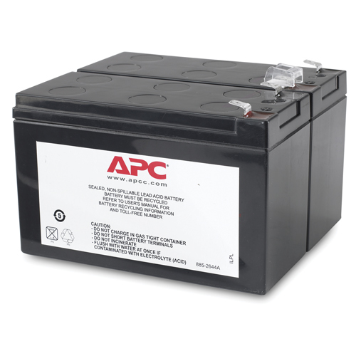 APC Replacement Battery Cartridge #113 - Bateria UPS - 1 bateria x - ácido de chumbo - preto - para Back-UPS RS 1100