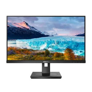 Philips S-line 272S1AE - Monitor LED - 27" (27" visível) - 1920 x 1080 Full HD (1080p) @ 75 Hz - IPS - 250 cd/m² - 1000:1 - 4 ms - HDMI, DVI-D, VGA, DisplayPort - altifalantes - textura preta