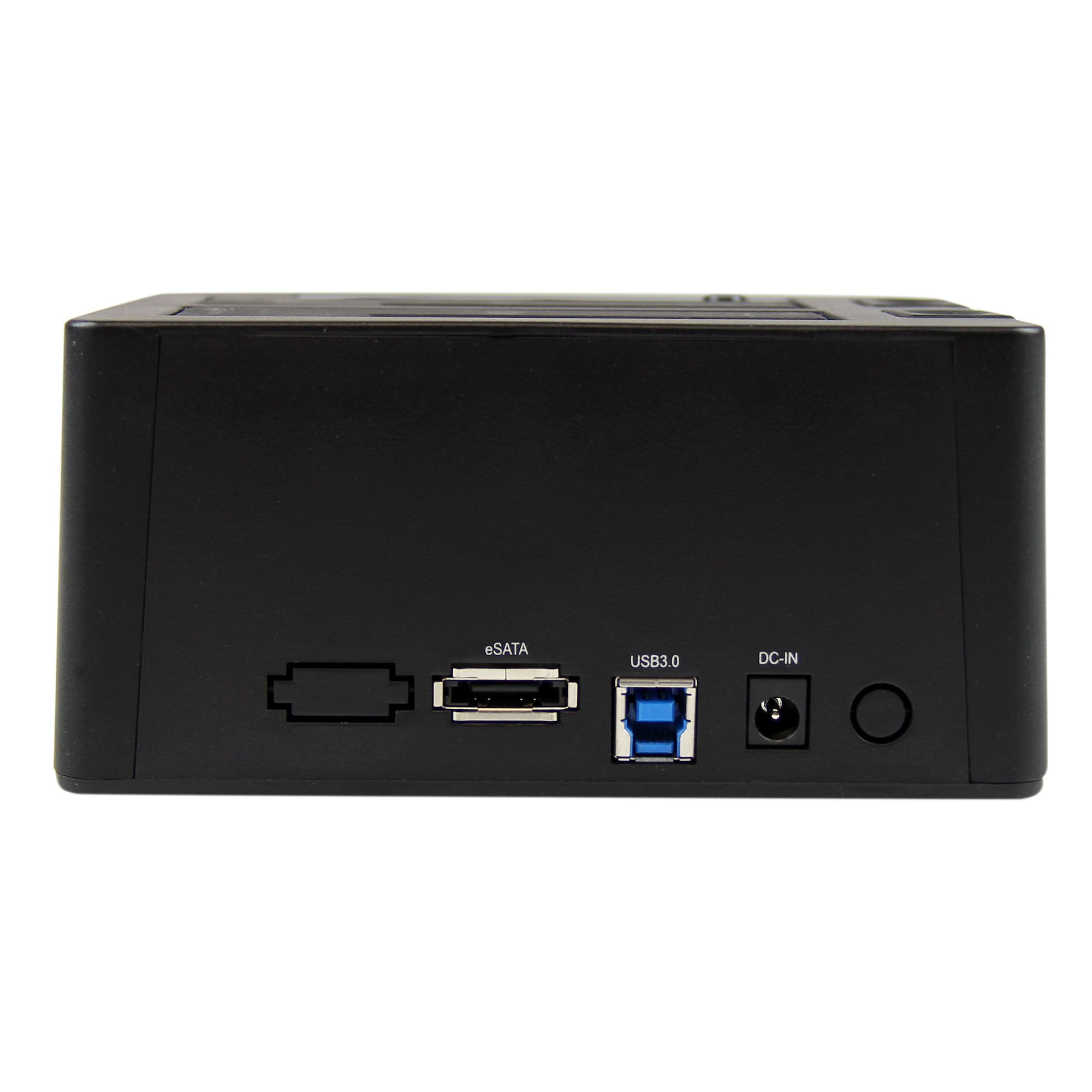 StarTech.com Dual-Bay USB 3.0 eSATA to SATA Hard Drive Docking Station, USB Hard Drive Dock, External 2.53.5 SATA IIIIII, SSDHDD Docking Station, Hot-Swap Hard Drive Bays - Top-Loading - Controlador de memória - 2.5", 3.5" - SATA 6Gb/s - eSATA 6Gb/s, - Image 4