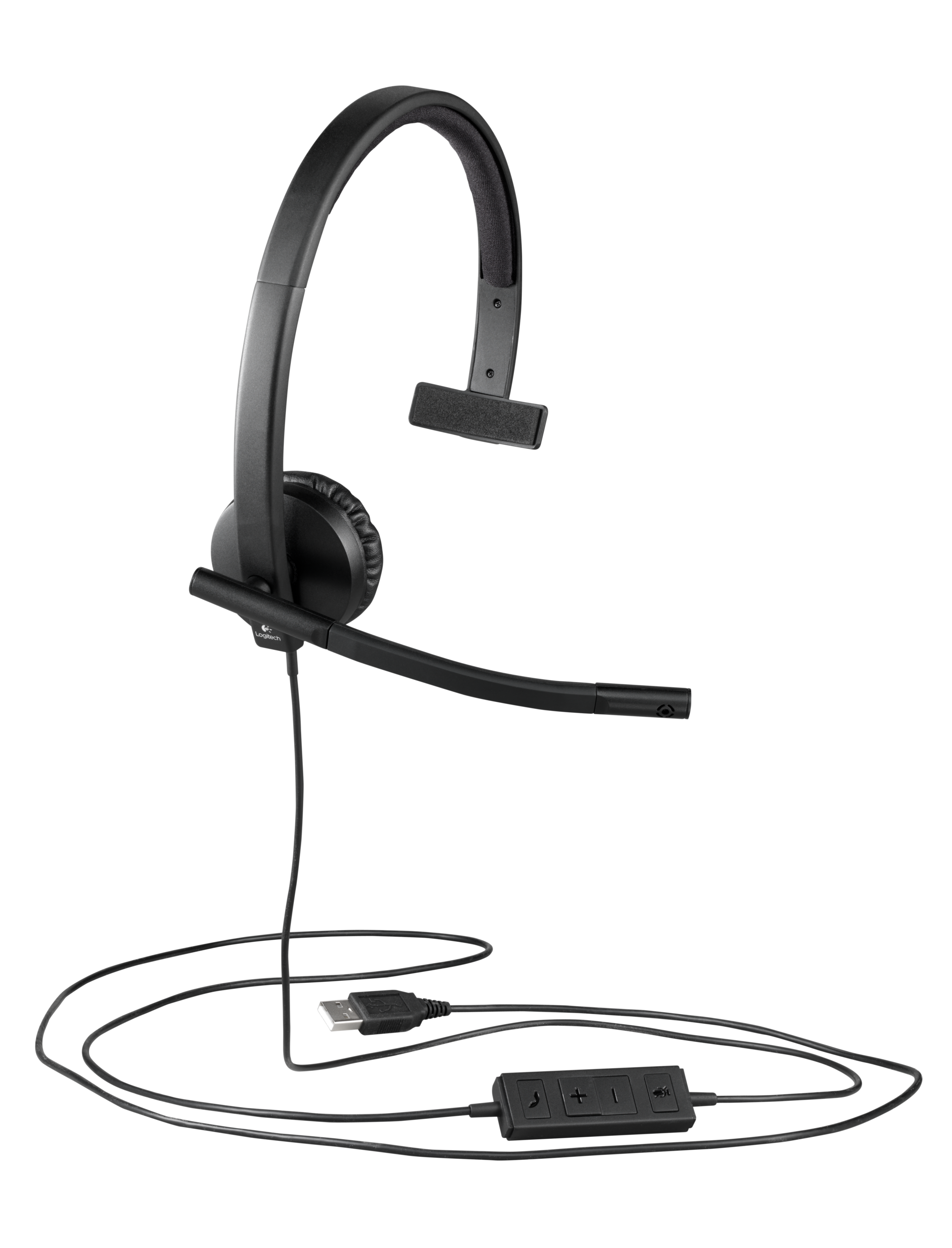 Logitech USB Headset H570e - Auscultadores - no ouvido - com cabo - Image 4