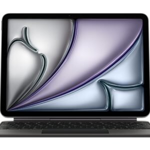 Apple Magic Keyboard - Teclado e pasta de folio - com trackpad - Apple Smart connector - QWERTY - Português - preto - para 10.9-inch iPad Air (4ª geração, 5ª geração), 11-inch iPad Air (M2, M3)