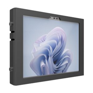 Compulocks Surface Pro 8-11 Apex Enclosure Wall Mount - Cobertura - para tablet - bloqueável - alumínio de alto-nível - preto - tamanho de tela: 13" - montável em parede - para Microsoft Surface Pro 8, Pro 9