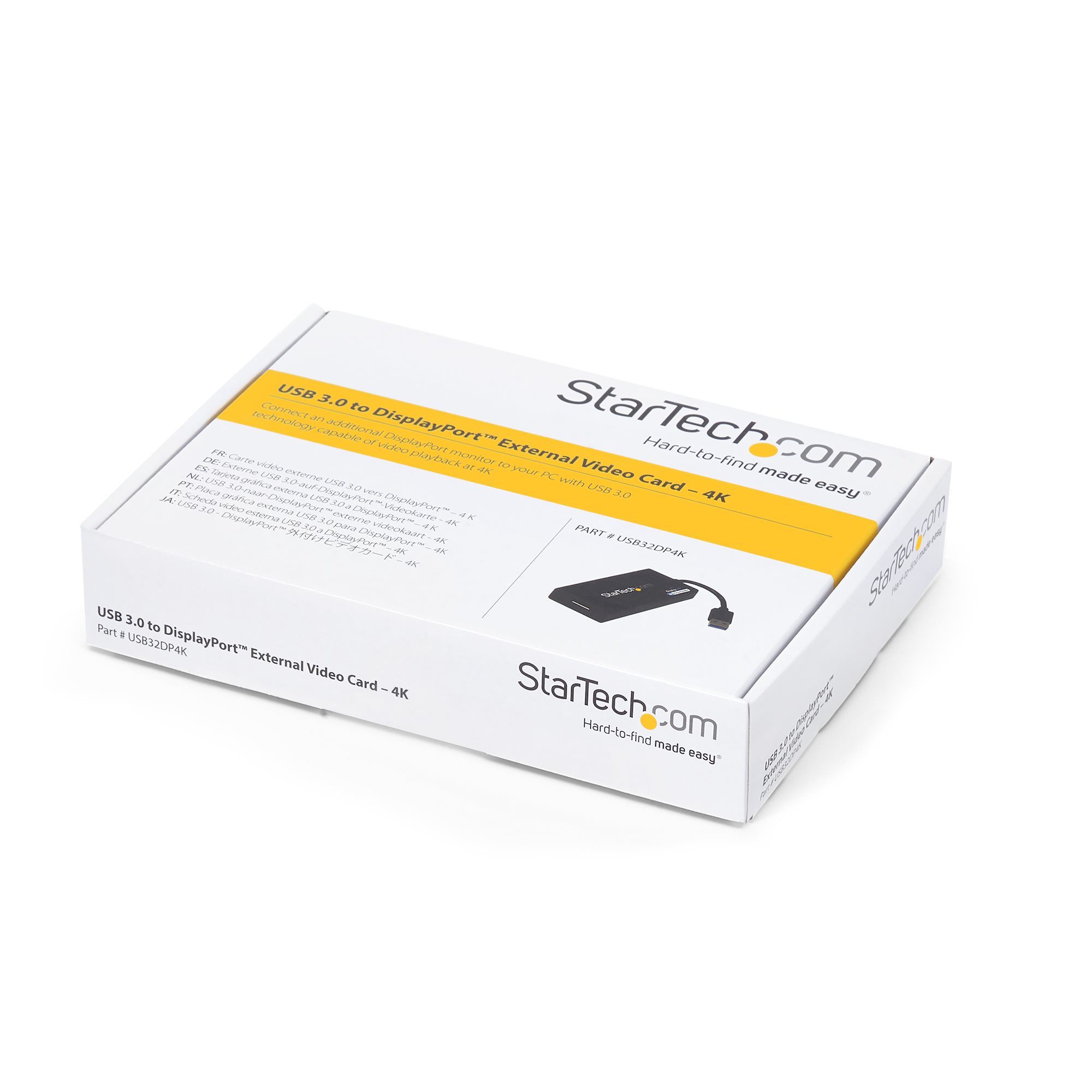 StarTech.com USB 3.0 to DisplayPort Adapter - DisplayLink Certified - 4K 30Hz - Image 5