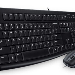 Logitech Desktop MK120 - Conjunto de teclado e rato - USB - Esloveno
