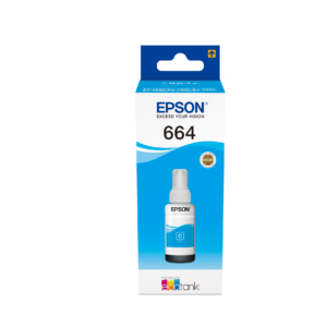 Epson T6642 - 70 ml - azul cyan - original - recarga de tinta - para EcoTank ET-14000, ET-16500, ET-2500, ET-2550, ET-2600, ET-2650, ET-3600, ET-4500, ET-4550